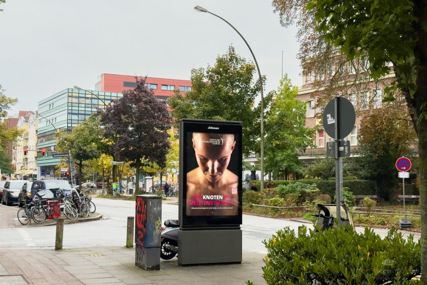 Hamburgweite Pinktober-Kampagne der Stiftung Mammazentrum