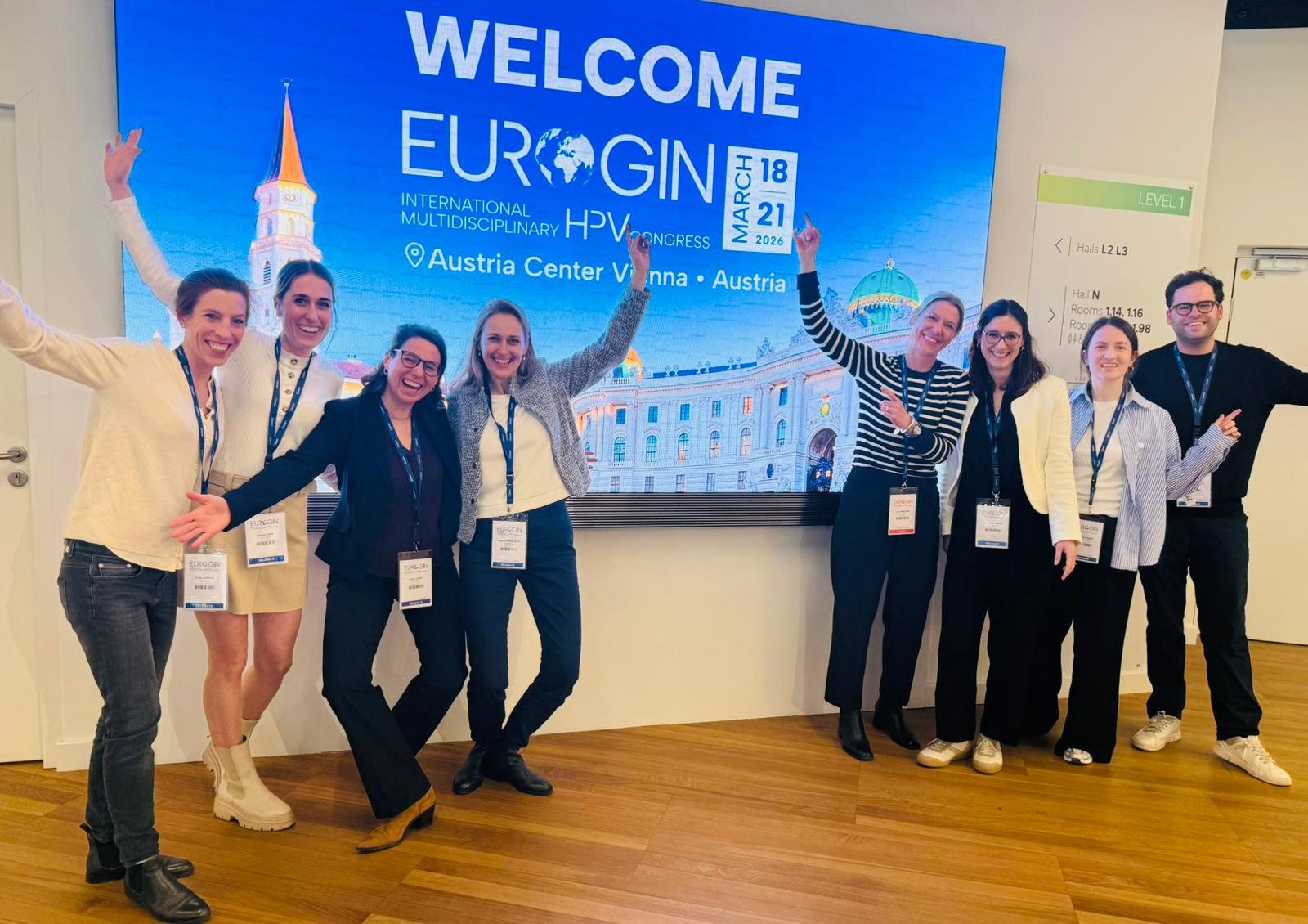 Experten-Update in Wien: Unser Team auf dem EUROGIN HPV Kongress Experten-Update in Wien: Unser Team auf dem EUROGIN HPV Kongress